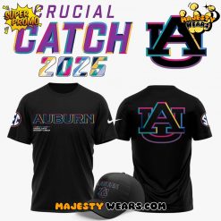 Auburn Tigers x Crucial Catch Intercept Cancer 2025 Special Tee
