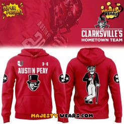 Austin Peay Football 2025 Homecoming Throwback Hoodie