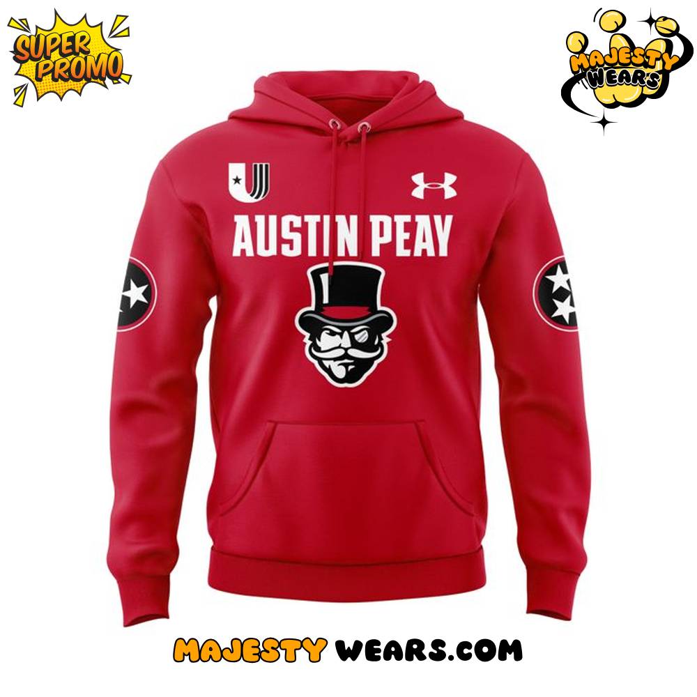 Austin Peay Football 2025 Homecoming Throwback Hoodie Austin Peay Football 2025 Homecoming Throwback Hoodie