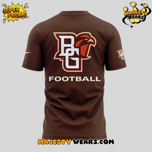 BGSU Football “Pudge The Cat” Brown T-Shirt