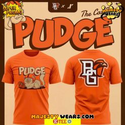 BGSU Football “Pudge The Cat” Orange Tee