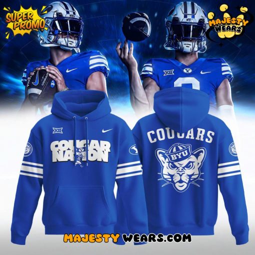 BYU Cougars “Cougar Nation” 2025 Special Hoodie