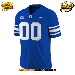 BYU Cougars Woodmark Royal Custom Football Jersey