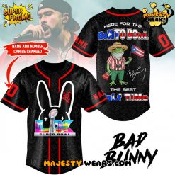 Bad Bunny Here For The Benito Bowl The Best Half Time 2025 Baseball Jersey
