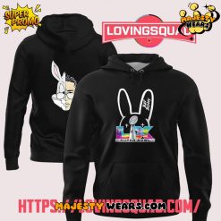 Bad Bunny x Super Bowl LIX 2025 collab logo cartoon Special Hoodie