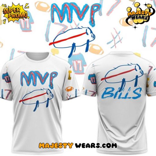 Bills ” Josh Allen 2025 Billustration Charlie” Special Tee