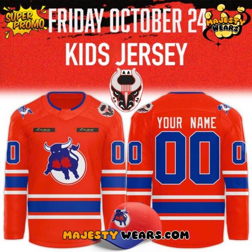 Birmingham Bulls 2025 Kids Jersey Night Custom Hockey Jersey