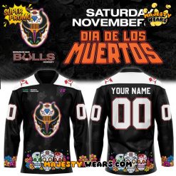 Birmingham Bulls ”Dia de los Muertos” 2025 Custom Hockey Jersey