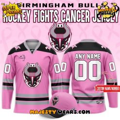 Birmingham Bulls ”Pink the Rink” Custom Hockey Jersey