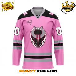 Birmingham Bulls ”Pink the Rink” Custom Hockey Jersey