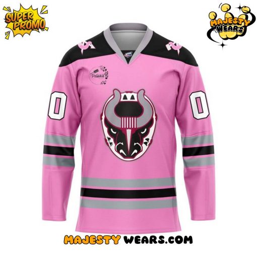 Birmingham Bulls ”Pink the Rink” Custom Hockey Jersey