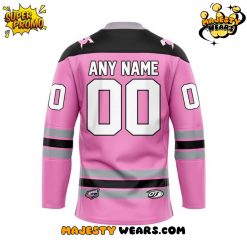 Birmingham Bulls Pink the Rink Custom Hockey Jersey