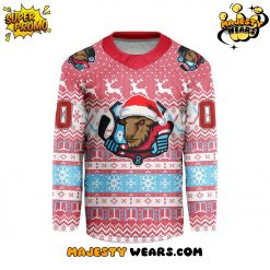 Bloomington Bison Christmas Design Hockey Jersey
