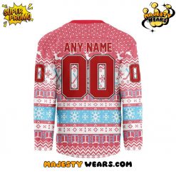 Bloomington Bison Christmas Design Hockey Jersey