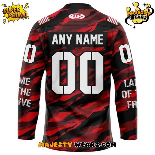 Bloomington Bison Military Appreciation Night 2025 – 2026 Hockey Jersey