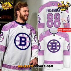Boston Bruins Breast Cancer Awareness Month 2025 Custom Hockey Jersey Boston Bruins Breast Cancer Awareness Month 2025 Custom Hockey Jersey