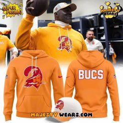 Bucs 50th anniversary Sideline Orange Hoodie