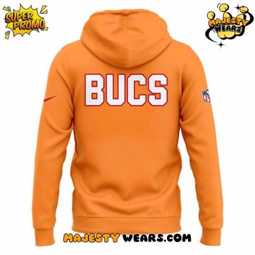 Bucs 50th anniversary Sideline Orange Hoodie