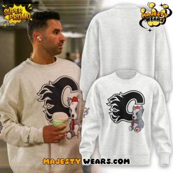 Calgary Flames Plush Doll Crew Special Sweatshirt