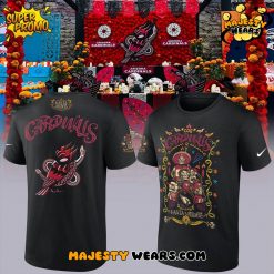 Cardinals Black Hasta La Muerte Graphic T-Shirt