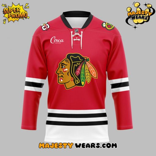 Chicago Blackhawks 100 Years Anniversary Special Hockey Jersey