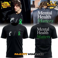 Cincinnati Bearcats 2025 Mental Health Matters T-Shirt