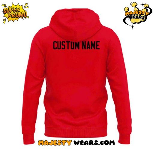 Cincinnati Bearcats Custom Red Hoodie