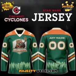 Cincinnati Cyclones x Star Wars 2025 Custom Hockey Jersey