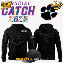 Clemson Tigers x Crucial Catch Intercept Cancer 2025 Special Hoodie