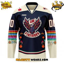 Coachella Valley Firebirds 2025 Día de Los Muertos Custom Hockey Jersey