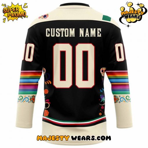 Coachella Valley Firebirds 2025 Día de Los Muertos Custom Hockey Jersey
