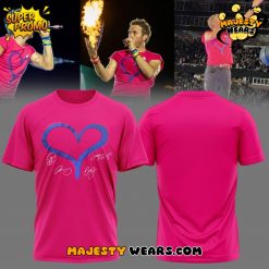 Coldplay Music of the Spheres World Tour Pink Shirt