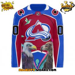 Colorado Avalanche 2025 Heritage Hispanic Custom Hockey Jersey