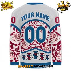 Colorado Avalanche x Grateful Dead Night Custom Hockey Jersey