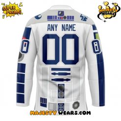 Columbus Blue Jackets 2025 Star Wars Night Custom Hockey Jersey