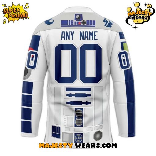Columbus Blue Jackets 2025 Star Wars Night Custom Hockey Jersey