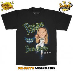 Dallas Wings Paige Bueckers Playa Society Black 2025 WNBA T-Shirt