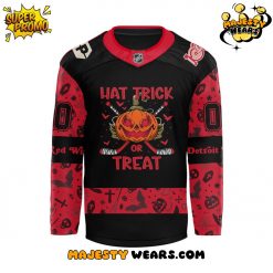 Detroit Red Wings 2025 Halloween Night Custom Hockey Jersey