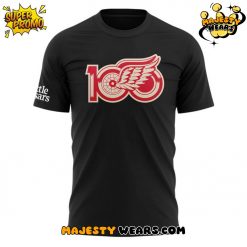 Detroit Red Wings Centennial Original Special Black T-Shirt
