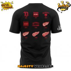 Detroit Red Wings Centennial Original Special Black TShirt