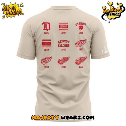 Detroit Red Wings Centennial Original Special Cream T-Shirt