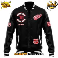 Detroit Red Wings Special New Logo Baseball Jacket