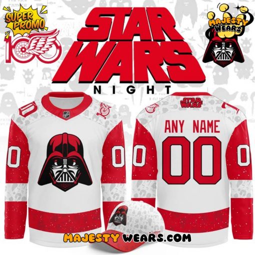 Detroit Red Wings x  Star Wars Night Hockey Jersey – Limited Edition