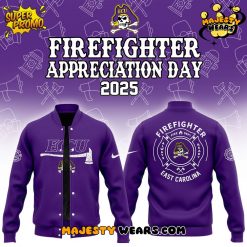 East Carolina Pirates x Firefighter Application Day Special Baseball Jacket