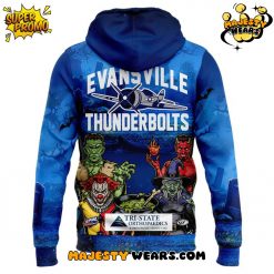 Evansville Thunderbolts Happy Halloween Special Hoodie