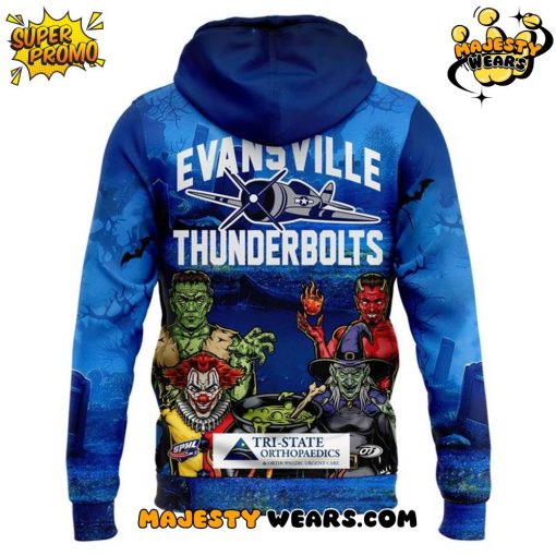 Evansville Thunderbolts “Happy Halloween” Special Hoodie