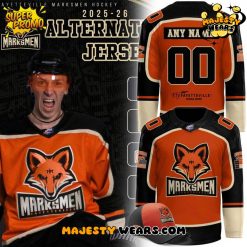 Fayetteville Marksmen 2025-26 Alternate Custom Hockey Jersey
