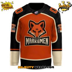 Fayetteville Marksmen 2025-26 Alternate Custom Hockey Jersey