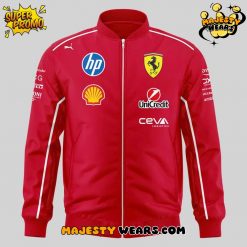 Ferrari 2025 F1 Team Bomber Jacket – Limited Edition