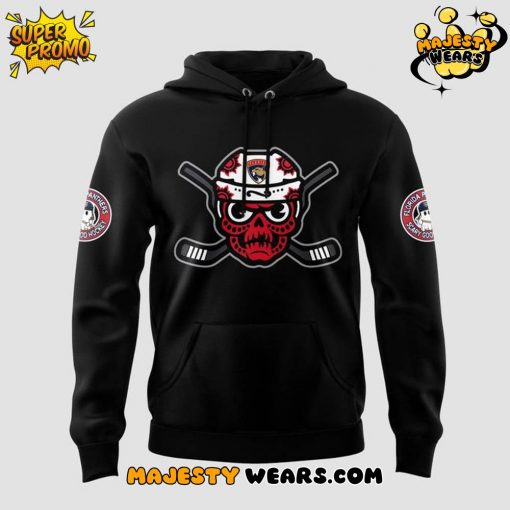 Florida Panthers Spoockey Skull Limited Edition Hoodie